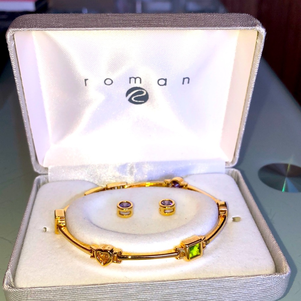 Retro 90’s Earring & Bracelet Set